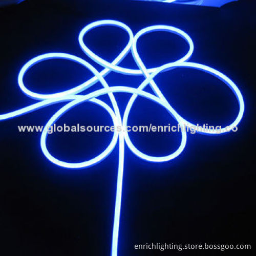 Completely Flexible LED Neon Rope Light, Dimensions 16 x 28mm, 220/110V AC Voltage, IP65New
